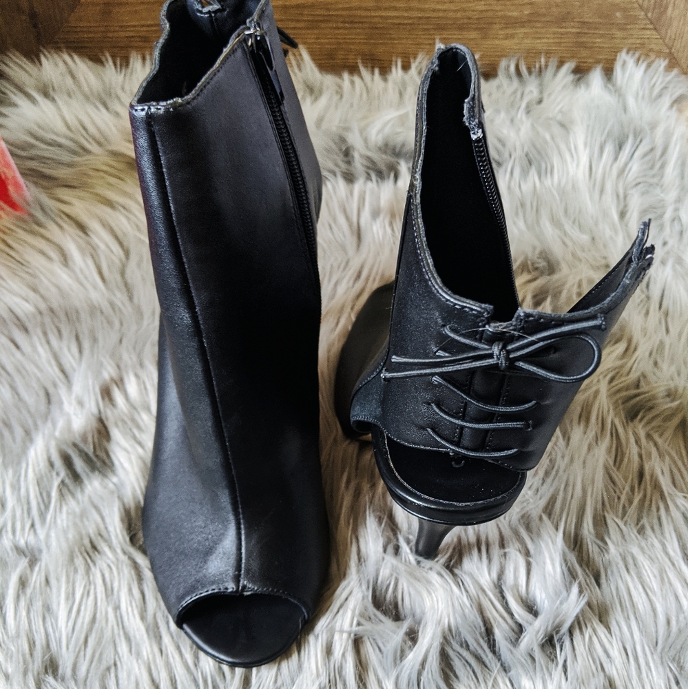 Stiletto Peep Toe Bootie Jinxy Chinese Laundry - Picture 4 of 8